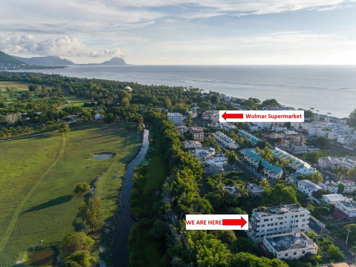 373 Wolmar Cosy And Modern Apartment- 200 Metres From The Beach And Supermarkets And Just Next To Domaine De Wolmar With Views Of Deers And Green Natural Park Flic-en-Flacq 外观 照片